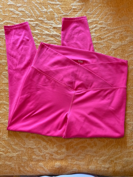 DSG Pants - DSG Hot Pink High-Waisted Crossover Leggings
